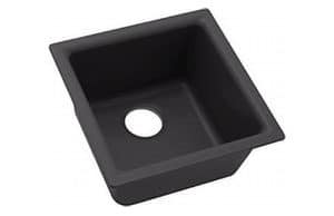 black quartz sink