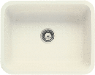 biscuit solid surface sink