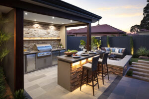 solid surface, Choices for Outdoor Countertops: Hanstone Quartz, Ascale Porcelain, and Hanex Acrylic Solid Surface, ESI